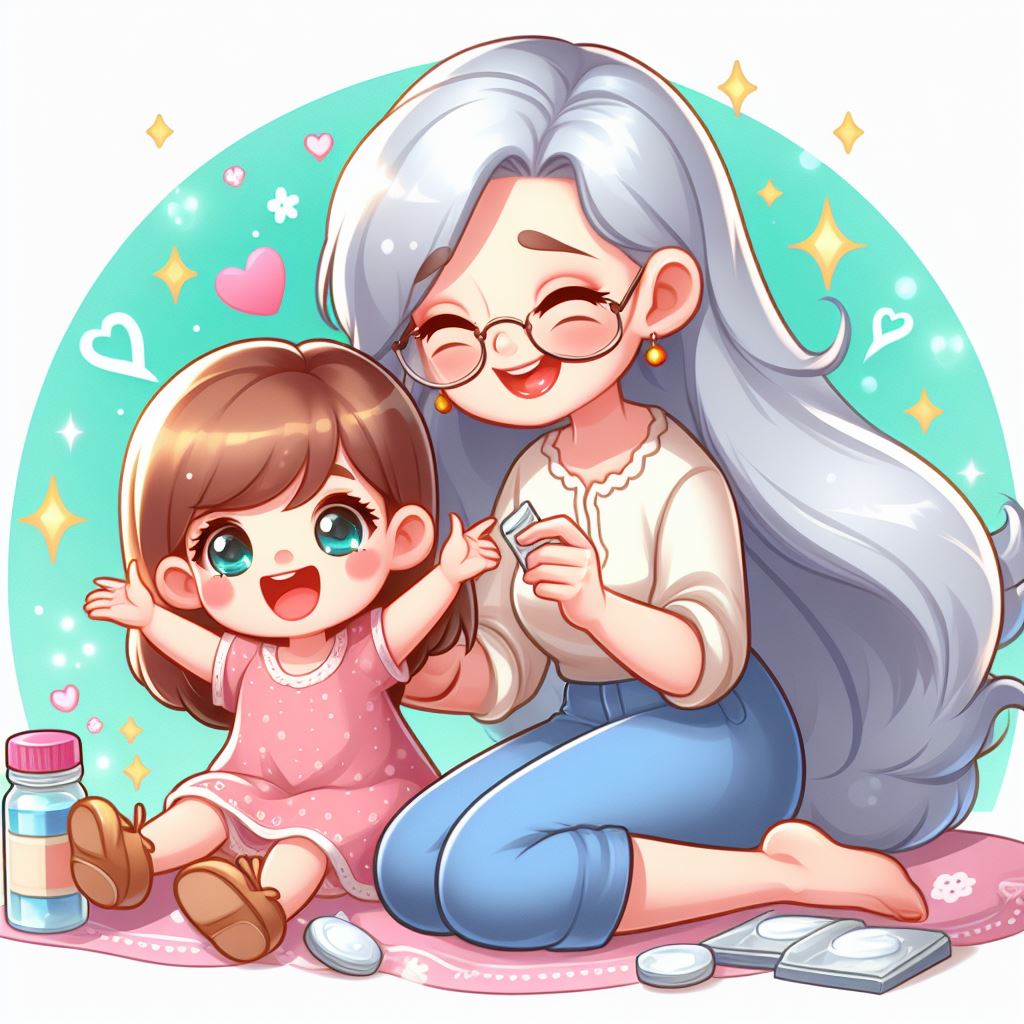感情不錯的母女